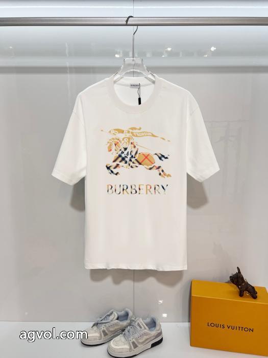 即発 人気販売中 最新作正規品BURBERRY半袖Tシャツ通販 ブランド_0_1