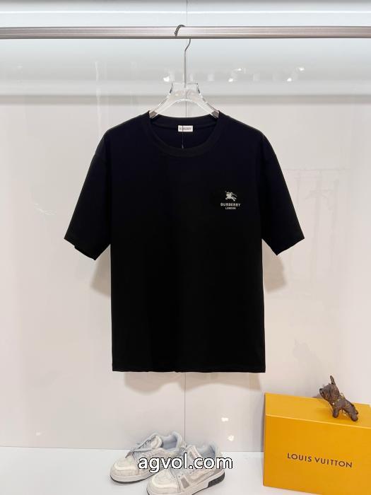 BURBERRYセールで破格 新作限定争奪戦 毎年大人気商品半袖Tシャツブランド スーパー コピー_0_2
