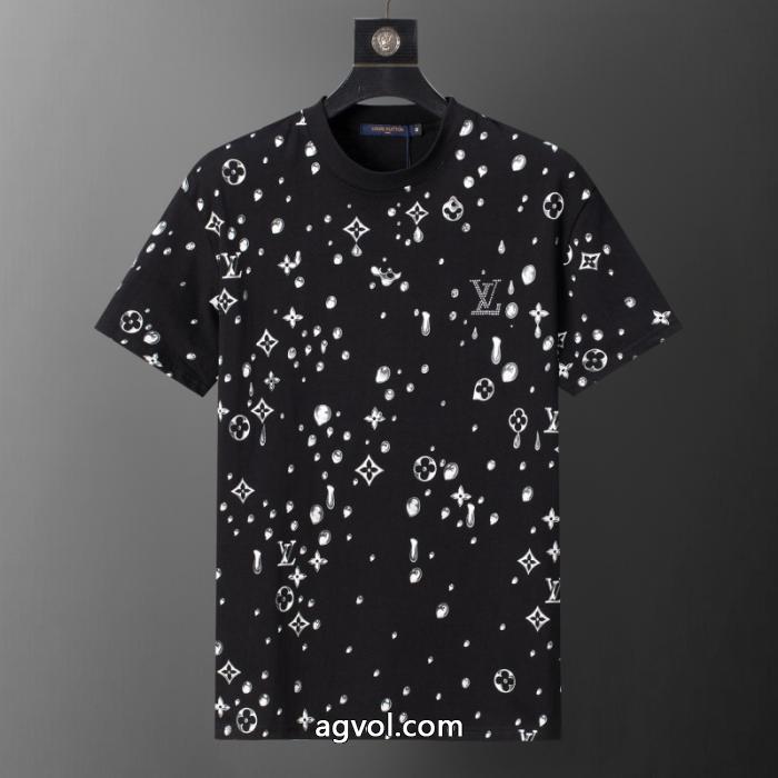 2026超人気アイテム お洒落が人気新品 個性派LOUIS VUITTON半袖Tシャツスーパー コピー 品_0_2