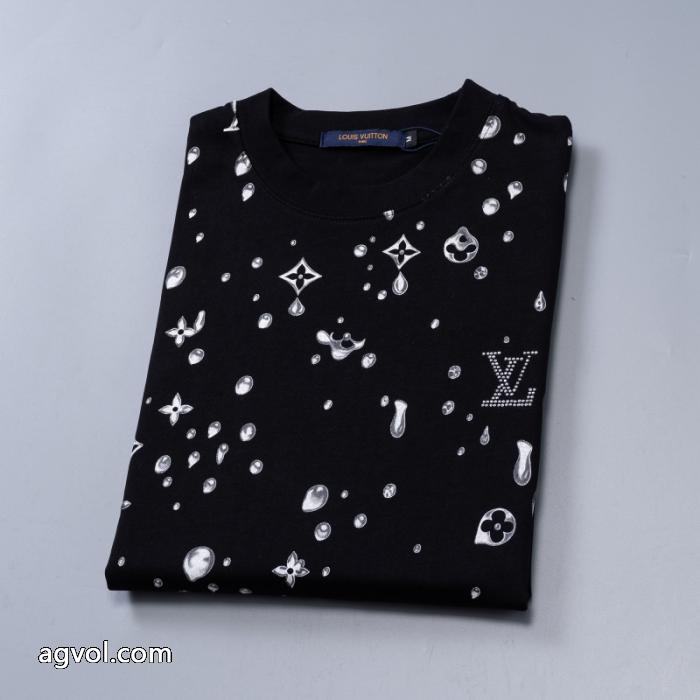 2026超人気アイテム お洒落が人気新品 個性派LOUIS VUITTON半袖Tシャツスーパー コピー 品_0_3