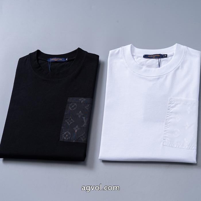 LOUIS VUITTON半袖Tシャツブランド 品 激安 通販注目する憧れブランドの新作 トップスをインするスタイル 高評価の人気品 _0_1