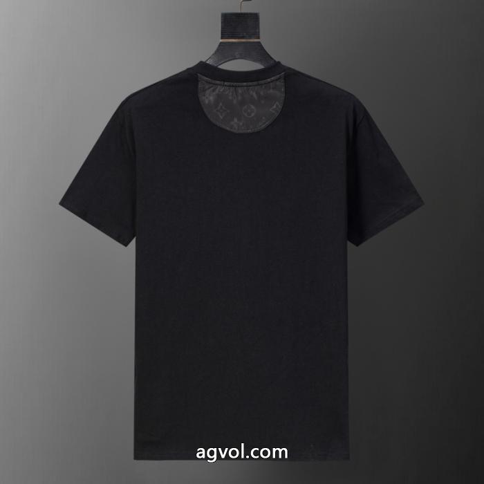 LOUIS VUITTON半袖Tシャツブランド 品 激安 通販注目する憧れブランドの新作 トップスをインするスタイル 高評価の人気品 _0_4