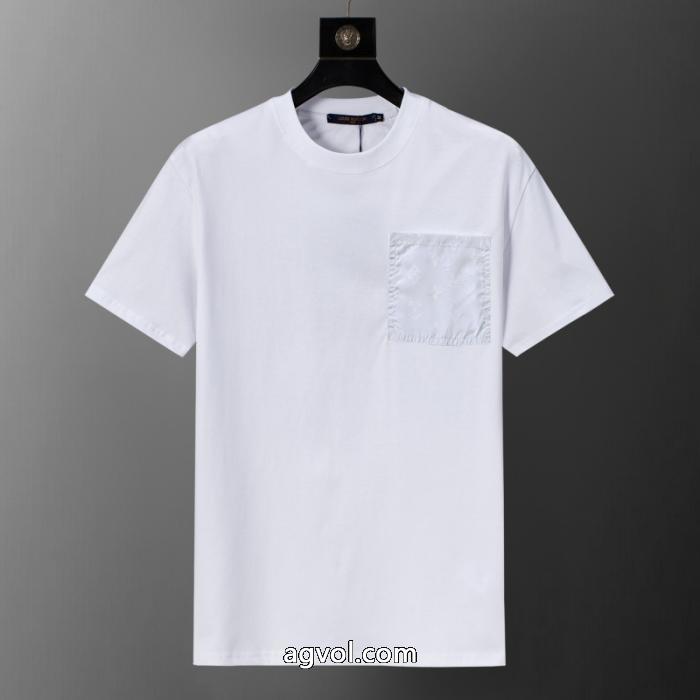 LOUIS VUITTON半袖Tシャツブランド 品 激安 通販注目する憧れブランドの新作 トップスをインするスタイル 高評価の人気品 _0_5