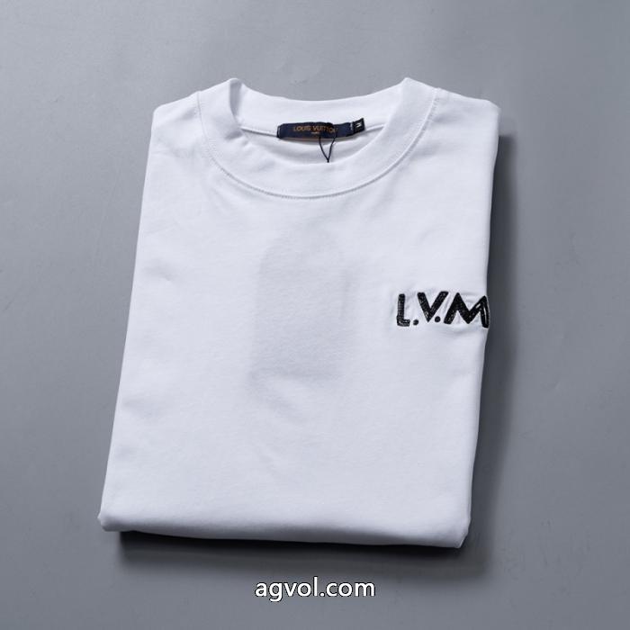 激安 通販 専門店新作限定大人でお上品 夏大人気のアイテム 格安通販半袖TシャツLOUIS VUITTON_0_1