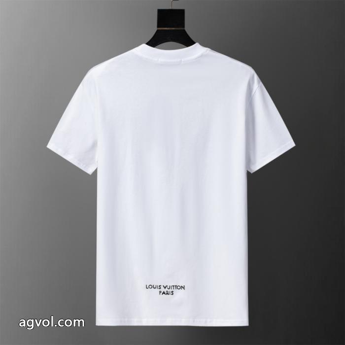激安 通販 専門店新作限定大人でお上品 夏大人気のアイテム 格安通販半袖TシャツLOUIS VUITTON_0_2