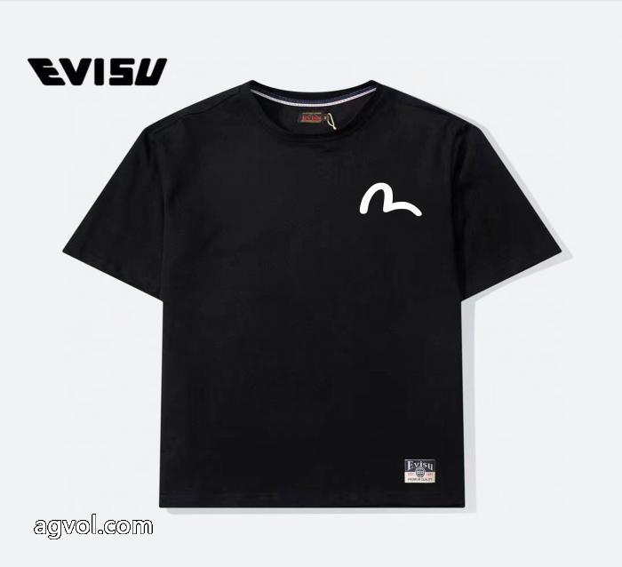 2026最安値！ 超激得新品 知的な雰囲気夏着物激安 通販 ブランド半袖TシャツEVISU_0_0