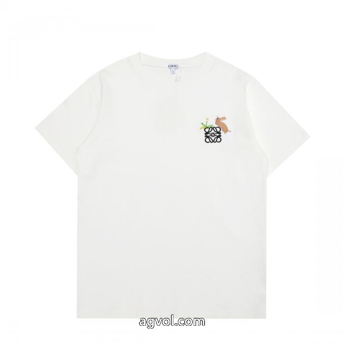LOEWE半袖Tシャツ多用途 ファション性の高い 注目ブランドコピー ブランド 通販 安心_0_4