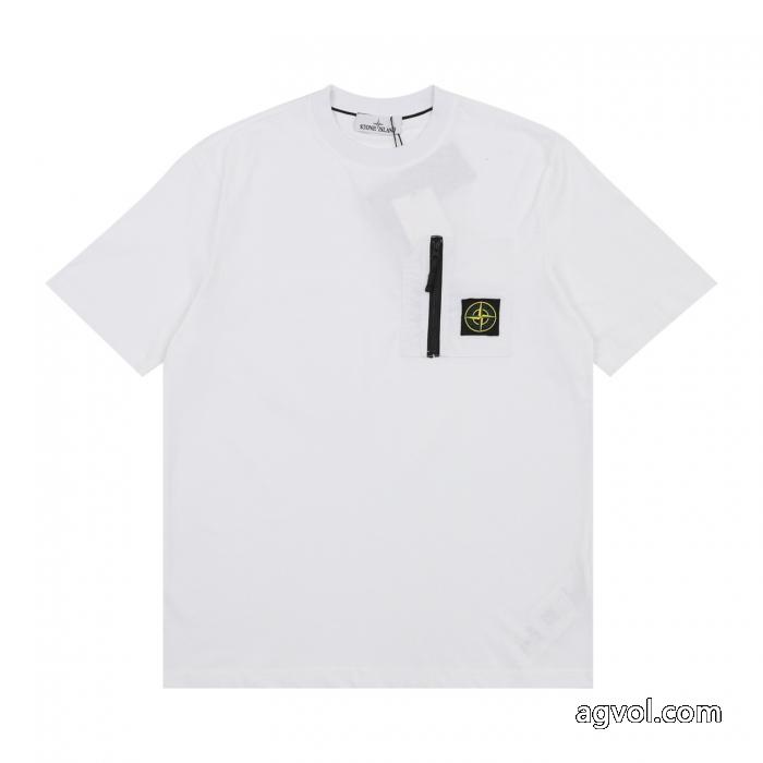 話題の新作到着！ お手頃価格 完売再入荷  偽 ブランド 販売半袖TシャツStone Island_0_5