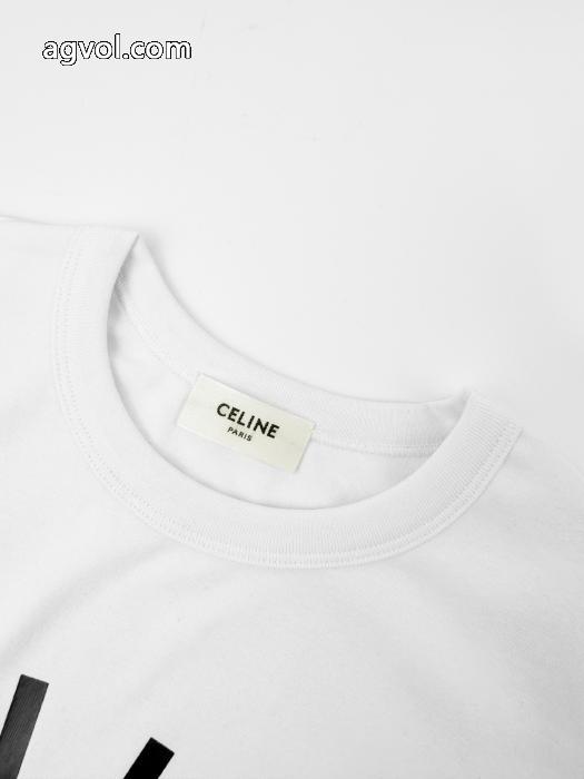 ブランド コピー使い勝手の良い セレブも多数愛用 最新 話題沸騰中CELINE半袖Tシャツ_0_1