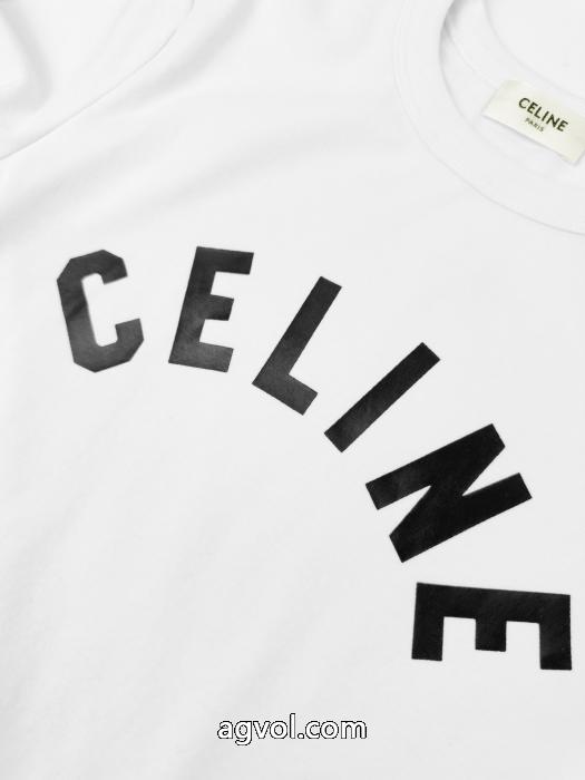 ブランド コピー使い勝手の良い セレブも多数愛用 最新 話題沸騰中CELINE半袖Tシャツ_0_3