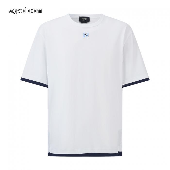 VIP価格 爽やかな印象 品質の良さスーパー コピー 販売FENDI半袖Tシャツ_0_0
