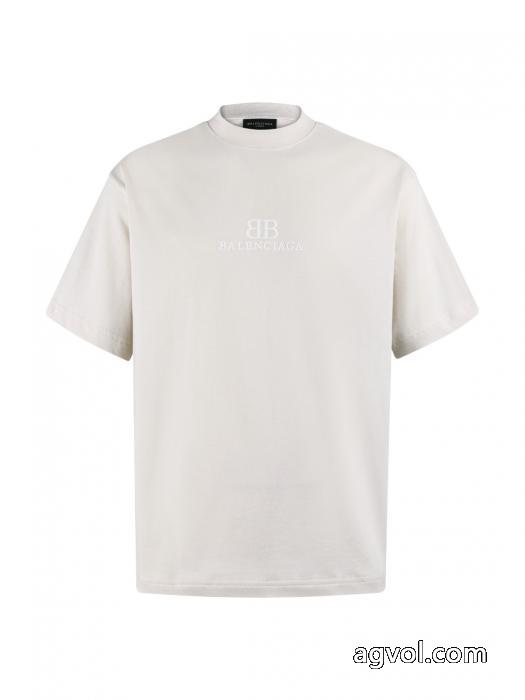 balenciagaベストセラー ファション性の高い 夏季新作品半袖Tシャツブランド 偽物_0_2