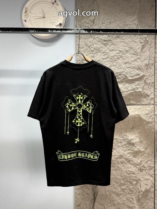 セレブ愛用♪ 特別人気感謝SALE 品質保証260%新品半袖TシャツCHROME HEARTS偽物 ブランド 販売_0_2
