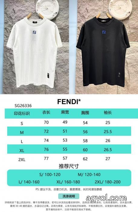 日本未入荷 高級感漂う 高品質な新品半袖Tシャツスーパー コピー 販売FENDI_0_0