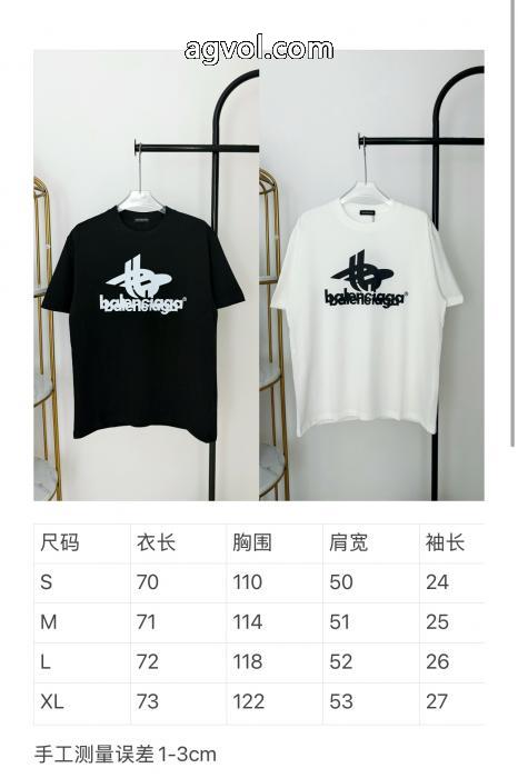 balenciagaなぜか大人気！ 高品質 新作多色 大注目！ スーパー コピー 販売半袖Tシャツ_0_0