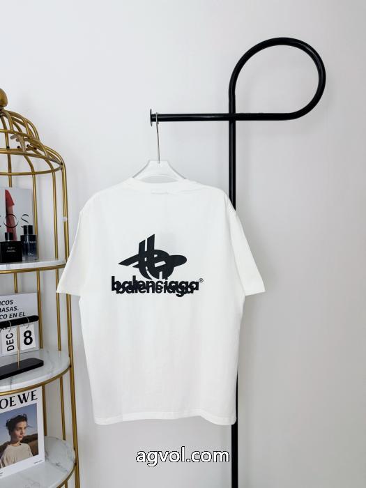 balenciagaなぜか大人気！ 高品質 新作多色 大注目！ スーパー コピー 販売半袖Tシャツ_0_3