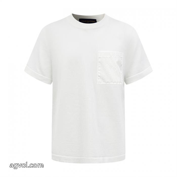 LOUIS VUITTONスーパー コピー半袖Tシャツ送料込 追跡付 NEW大変素敵 品質も良きｓ級アイテム_0_2