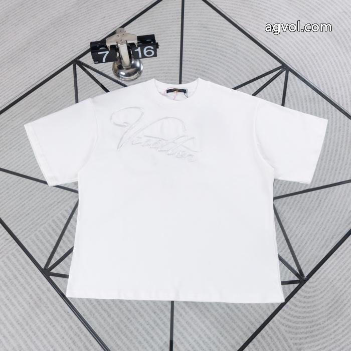 LOUIS VUITTONコピー ブランド 通販半袖Tシャツ絶対欲しい  大好評シリーズ エレガント系スタイル_0_3