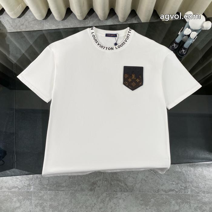 ブランド レプリカ半袖TシャツLOUIS VUITTON大人気カラー入荷！ 人気定番新作 希少価値大_0_1
