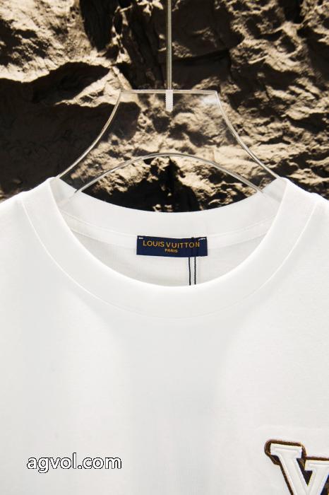 最安に挑戦 精製加工 人気販売コピー ブランド 販売LOUIS VUITTON半袖Tシャツ_0_1