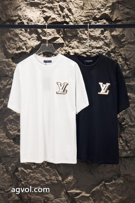 最安に挑戦 精製加工 人気販売コピー ブランド 販売LOUIS VUITTON半袖Tシャツ_0_2