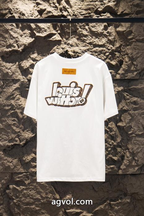 最安に挑戦 精製加工 人気販売コピー ブランド 販売LOUIS VUITTON半袖Tシャツ_0_3