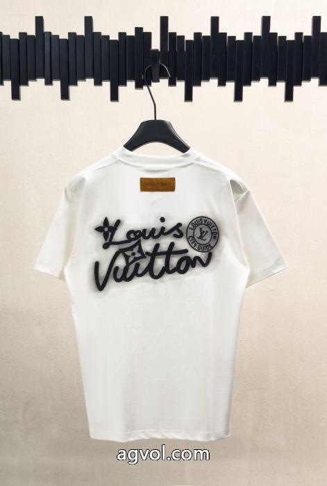 LOUIS VUITTON弾力性の高い 旬の気分を絶妙に 期限限定！ブランド 偽物 激安 通販半袖Tシャツ_0_1