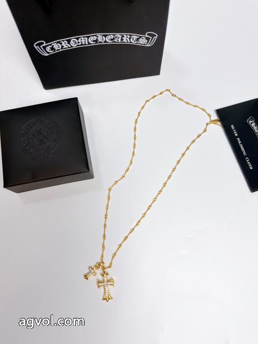 人気新作　ロゴ入り 激安大特価定番人気 希少性の高いネックレススーパー コピー  CHROME HEARTS_0_2