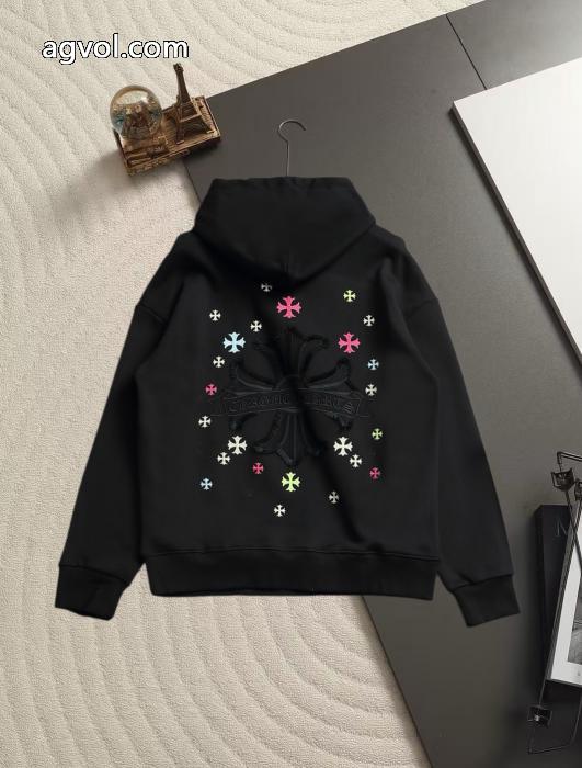 超限定即完売 半額以下セール 素材感に注目ブランド コピー バックCHROME HEARTSパーカー_0_1
