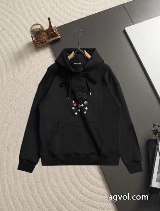 超限定即完売 半額以下セール 素材感に注目ブランド コピー バックCHROME HEARTSパーカー_0_2