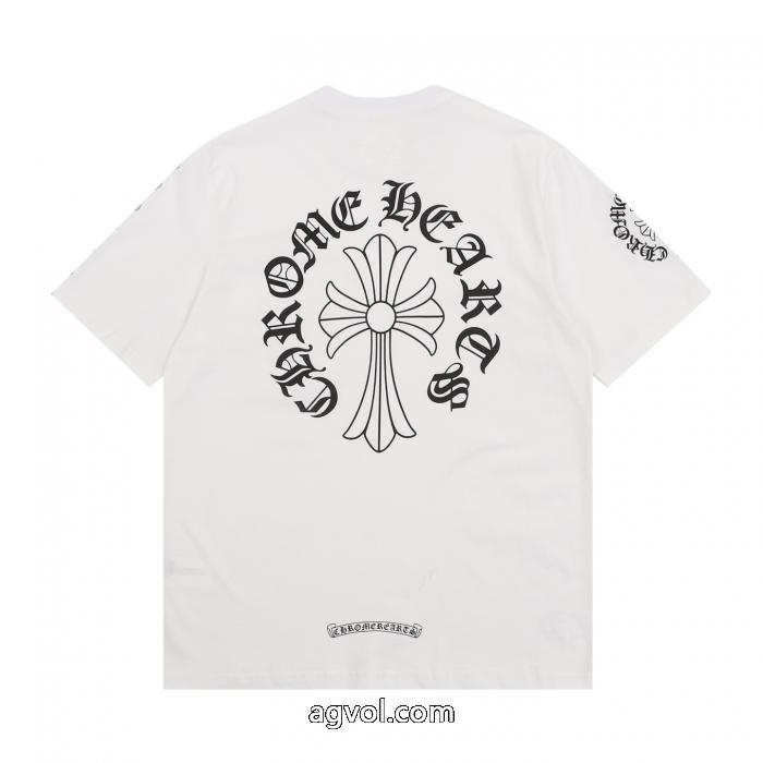 半袖Tシャツ偽物 ブランドロゴがかっこいい 個性派 今年注目な新品セールCHROME HEARTS_0_3