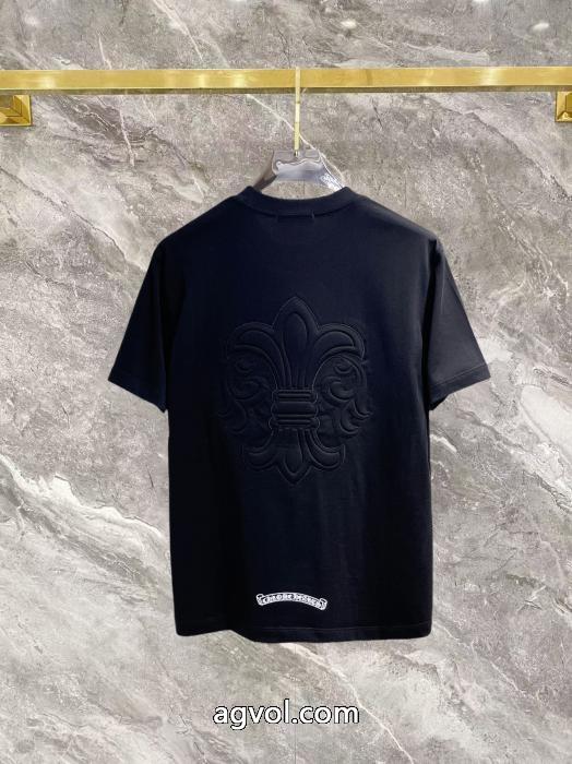 ブランド 品 激安 通販クロムハーツ半袖Tシャツ先行入荷 素敵続くトレンド 新作人気_0_2