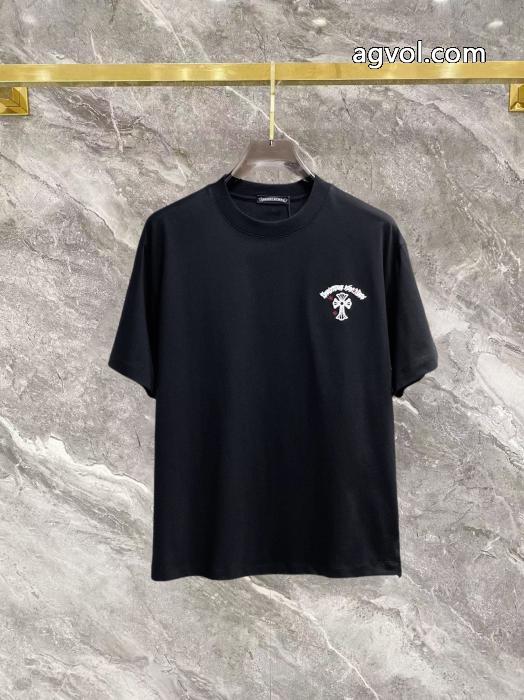 新登場 落ち着いた感覚 品質保証CHROME HEARTS半袖Tシャツブランド 激安 _0_2