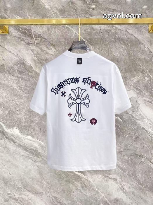 新登場 落ち着いた感覚 品質保証CHROME HEARTS半袖Tシャツブランド 激安 _0_3