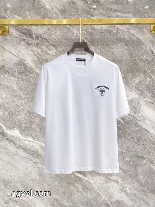 新登場 落ち着いた感覚 品質保証CHROME HEARTS半袖Tシャツブランド 激安 _0_4