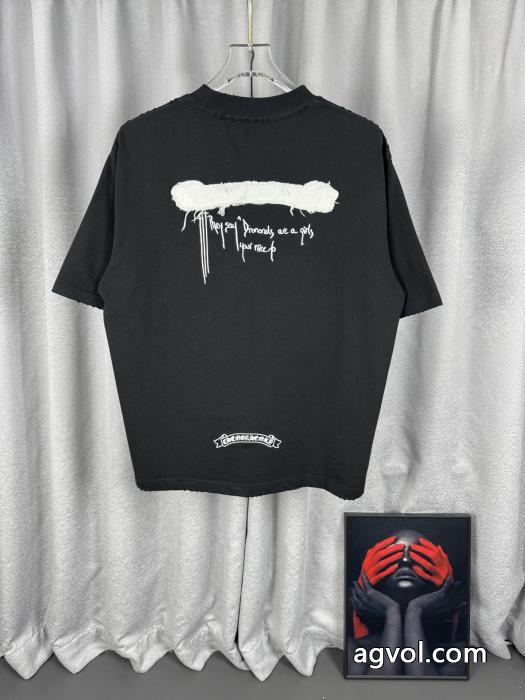 ブランド コピー 優良国内即納関税なし 超高機能 HOT新作登場半袖TシャツCHROME HEARTS_0_1