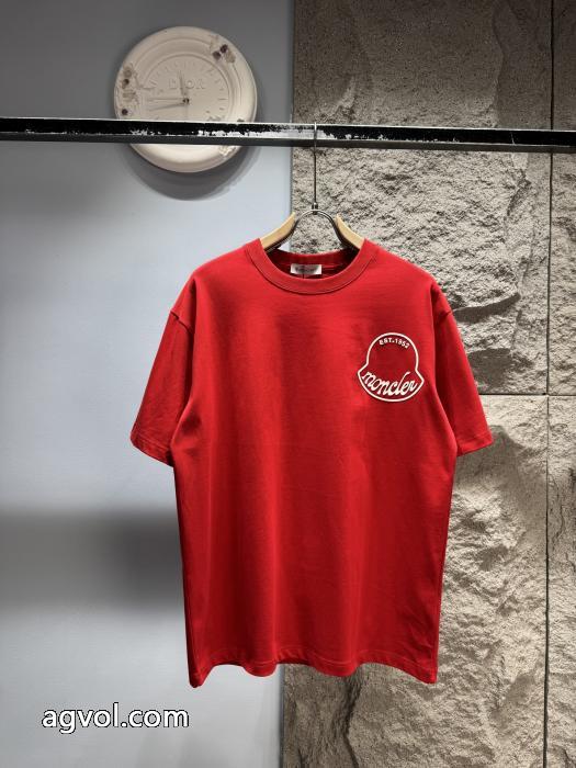 芸能人愛用 人気販売中 男女通用MONCLERコピー ブランド 優良半袖Tシャツ_0_1