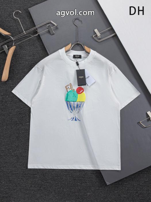 限定SALE 高品質限定アイテム 海外限定モデル 新作激安 ブランド 通販FENDI半袖Tシャツ_0_3