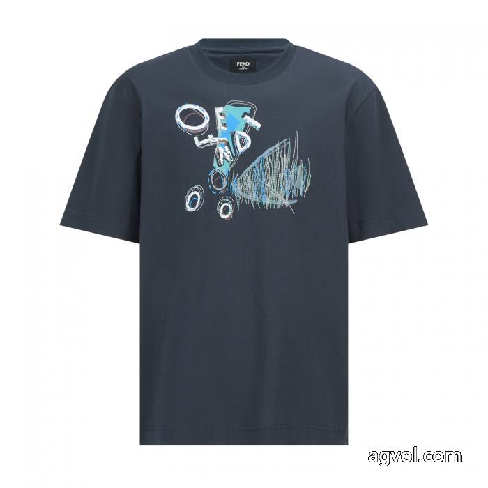 半袖Tシャツ高級感が好評です キラキラ 贅沢な逸品コピー 商品 通販FENDI_0_1