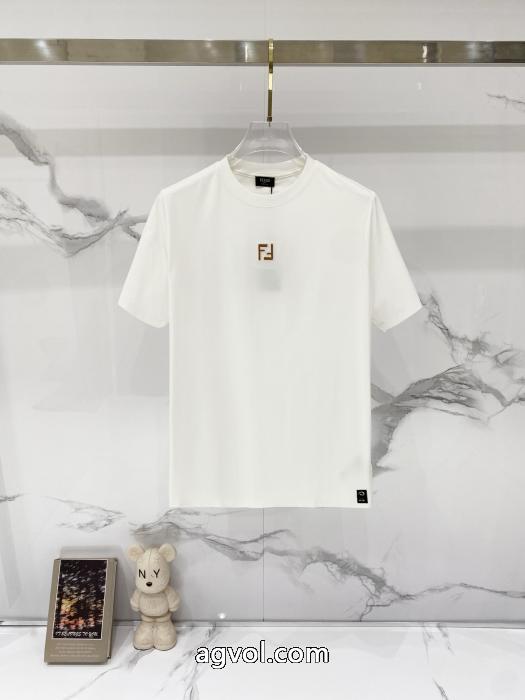 クール印象 人気定番低価 今季トレンド抜け感新品FENDI半袖Tシャツブランド 品 激安 通販_0_2