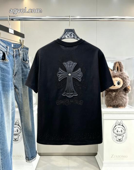 CHROME HEARTSブランド コピー半袖Tシャツ上品スタイル 人気新品 海外通販_0_1