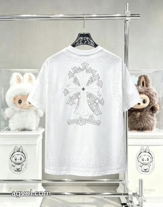 CHROME HEARTSブランド コピー半袖Tシャツ上品スタイル 人気新品 海外通販_0_2