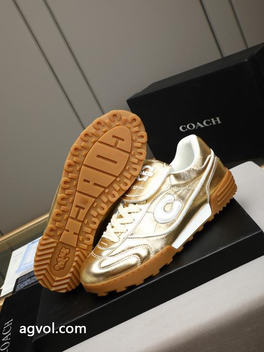 スーパー コピー ブランド 通販最安値新作 大人っぽく仕上げ ファッション感満載！COACHスニーカー.._0_2