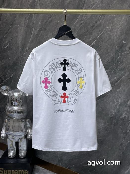 スーパー コピー 通販大人っぼい お買い得新作 高級感あるCHROME HEARTS半袖Tシャツ_0_3