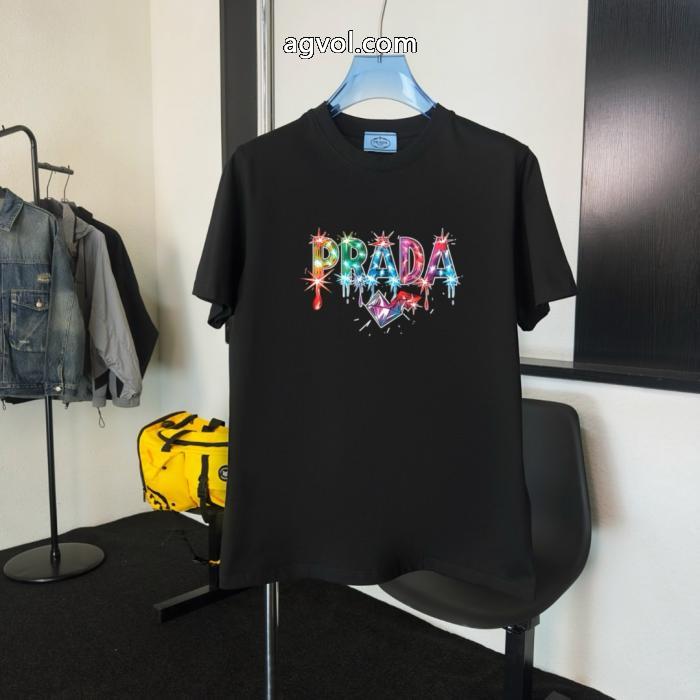 最先端ファション 品質保証 話題沸騰中PRADA半袖Tシャツブランド 通販店_0_2