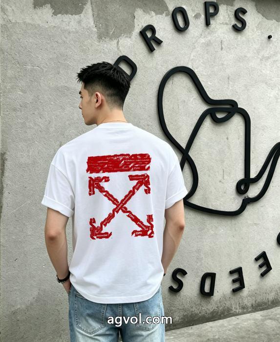 大人っぽく着こなせる 品質保証新作登場 2026新作先取り日本未入荷半袖Tシャツブランド レプリカOff-White_0_5