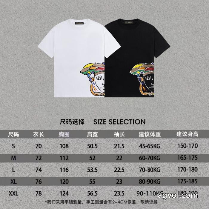 スマホケース 大人気国内発送 安心な品質ブランド 激安半袖TシャツVERSACE_0_2