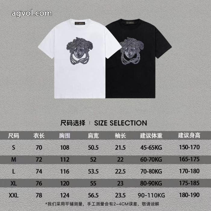ヴェルサーチ先行販売 重宝する 人気セールスーパー コピー 販売半袖Tシャツ_0_3