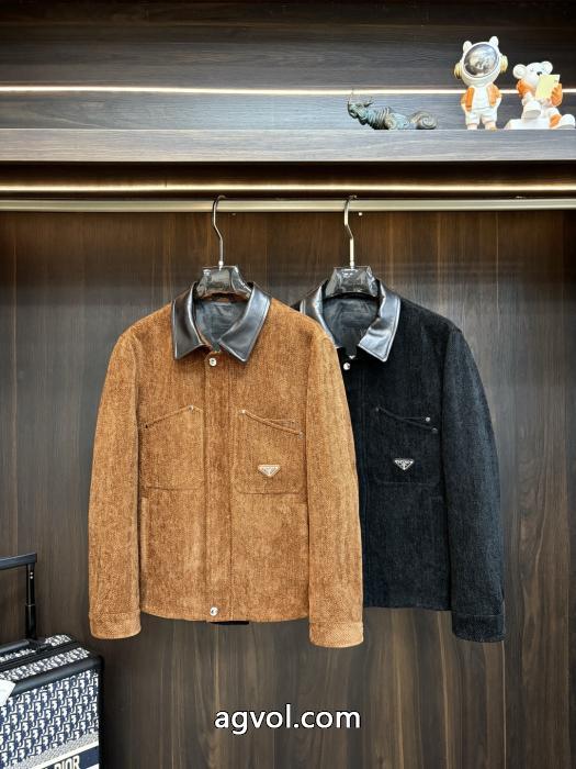 当店限定 VIP価格人気 海外限定!PRADAブランド フェイクジャケット_0_1