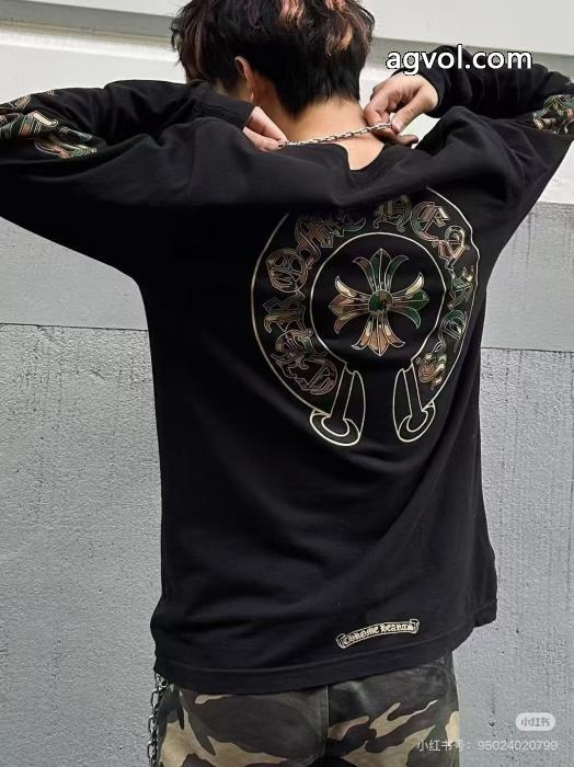 長袖Tシャツ独特な 期間限定割引中 コスパ最高のプライス偽 ブランド 購入CHROME HEARTS_0_5